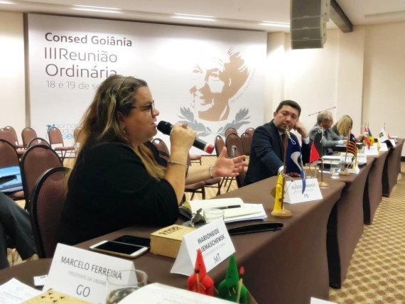Secretária Marioneide Kliemaschewsk participa da Reunião Ordinária do Consed, em Goiânia.jpg